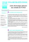 La Lettre UNSA-Retraités N°18 Janvier 2012
