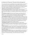 Six Approaches Pertaining To Wonderful Money Management