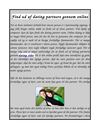 Find ud af dating partnere gennem online