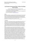 Cash Dividend Announcement Effect Evidence from Dhaka Stock Exchange