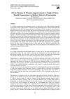 Micro Finance &women empowerment Astudy of stree shakti programmes in Bellary district