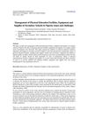 Management of Physical Education Facilities, Equipment and Supplies in Secondary Schools in Nigeria