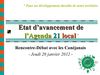 Srategie Locale de Dévellopement Durable