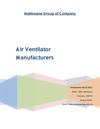 Renowned across the globe as the best possible manufacturers of air ventilators