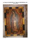 étude du tableau de l'église St. Jean Batiste de Montrèjeau, N. D. de GUADALUPE - Raymond CESSIN