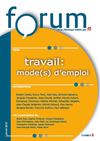 FORUM #02 Thèmatique: Travail mode(s) d'emplois