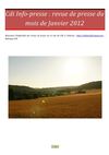 Revue de presse de Janvier 2012