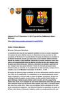 Valencia CF vs FC Barcelona 1.2.2012 Copa del Rey SelMckenzie Selzer-McKenzie