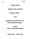 La elaboración del proyecto de vida para la elección de carrera