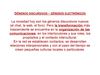 Rasgos Discursivos