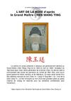 Chen Wang Ting, grand maitre en arts martiaux