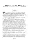 Histoire du piano