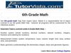 6th Grade Math