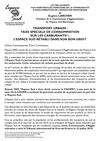 Lettre ouverte aux habitants du Territoire de la Communauté d'Agglomération de l'Espace Sud Martinique
