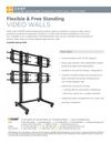Flexible and Free Standing Video Wall mounting Solutions 