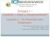 EXAMEN CAPíITULO 1 Y 2 DESARROLLO EMPRESARIAL MERCADEO 2012