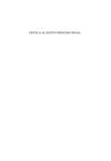 Critica al Nuevo Proceso Penal