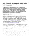 Run Windows on Your Mac using VMWare Fusion
