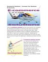 Ecommerce Solutions – Increase Your Business Productivity