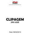 Clipagem São José 08/02/2012