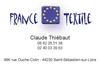 Carte visite France Textile