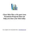 Is Clear Skin Max the Best acne treatment for skin?