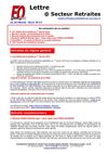 Lettre Secteur Retraites n°17
