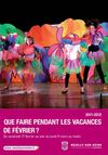 Que faire pendant les vacances de février ?