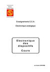 COURS ELECTRONIQUE