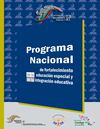 PROGRAMA NACIONAL DE FORTALECIMIENTO A LA EDUCACIÓN ESPECIAL