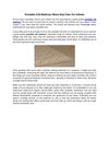 Portable Crib Mattress More than Ever For Infants