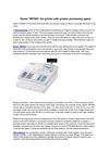 Epson TMT88V: the printer with greater processing speed