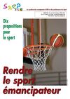 10 propositions pour le sport - Rendre le sport émancipateur