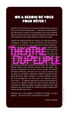 Programme du Théâtre du Peuple 2011-2012 - Bussang
