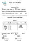 Fiche sanitaire informatique + 10 ans