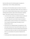 Leadership Essay: Tutorial on Writing Leadership Papers 