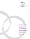 World Entrepreneurship Forum - 2011 White Paper -