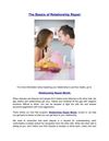 The Basics of Relationship Repair