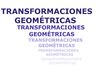 Transformaciones Geometricas