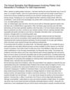 The Actual Strengths And Weaknesses Involving Pilates' And Alexander's Procedure For Self-Improvement