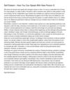 Self Esteem _ How You Can Speak With New Person S