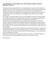 Top Reasons To Not Place Your Self-Esteem Within Another Woman's Palm S