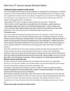 What Sort Of Internet Impacts Standard Media
