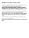 Meeting Concerns _ Meeting Questions To Avoid