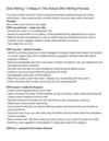 Give Writing _ 4 Steps In The Actual Offer Writing Process