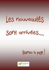 Les nouveautés de Février