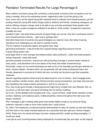 Plantation Terminated Results For Large Percentage S