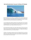 Surf the Waves of El Salvador