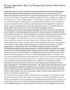 Exhaust Regulations Way Too Stringent Says Sports Utility Vehicle Operator S