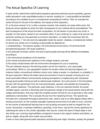 The Actual Specifics Of Learning